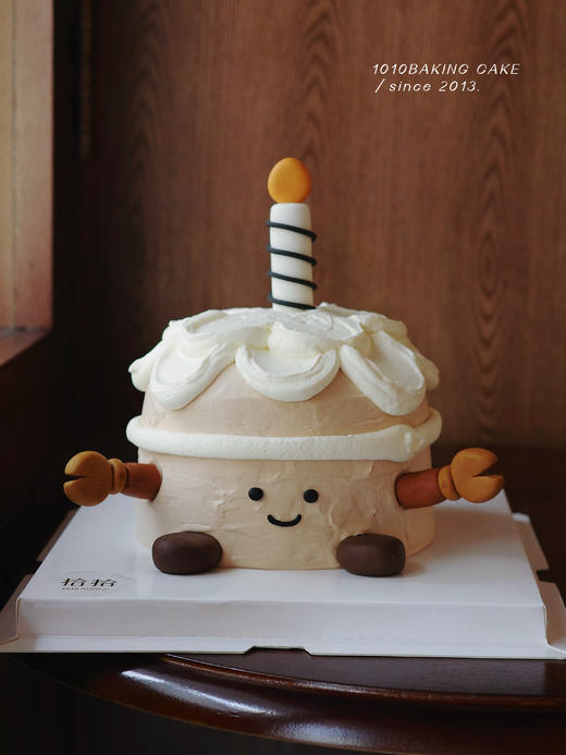 「Jellycat·机器人版」翻糖巧克力·100%动物奶油（附图5寸·提前3天预订） 商品图1