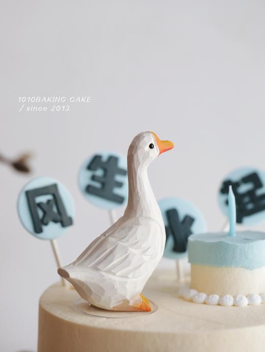 「三十而立，风生水起」翻糖巧克力·100%动物奶油（附图6寸加高·提前4天预订） 商品图3