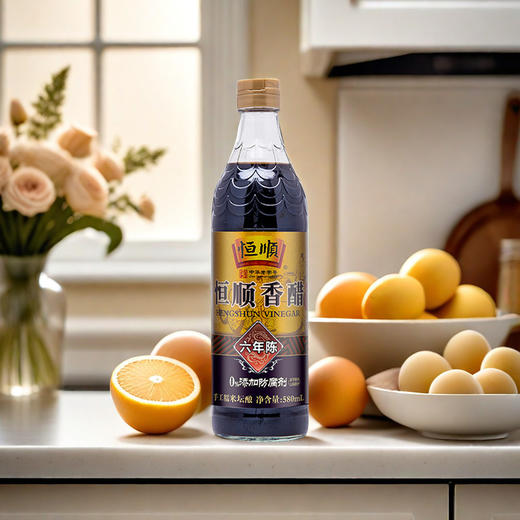 恒顺-香醋(六年陈)580ml/瓶 商品图0