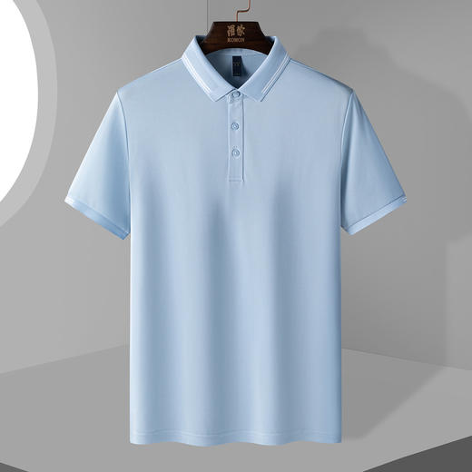 【福利款】罗蒙男士提孔双面领polo衫男短袖男夏季薄款速干t恤男短袖 商品图5