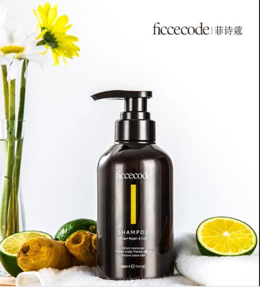 菲诗蔻生姜巴毫丰盈洗发水450ml 商品图1