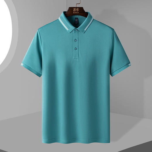 【福利款】罗蒙男士提孔双面领polo衫男短袖男夏季薄款速干t恤男短袖 商品图3
