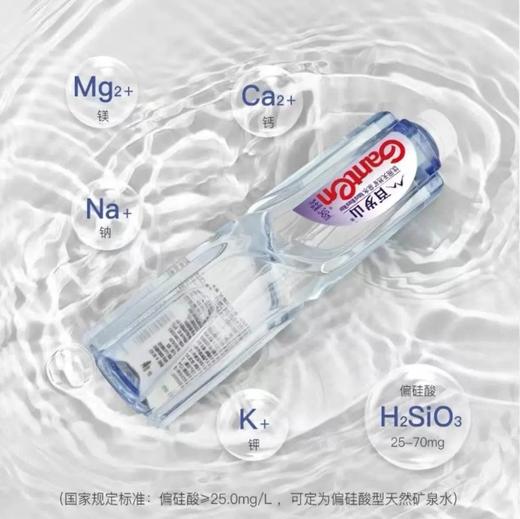 百岁山天然矿泉水348ml 小瓶装会议用水 偏硅酸矿泉水 商品图2