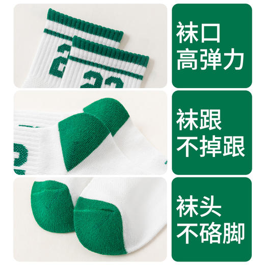 【2件起拍 工厂直发29.9/10双】韩系春夏季新款A类儿童袜子男女童中筒运动袜 商品图5