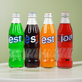 泰国est可乐味/橙味/奶油苏打味汽水250ml 泰国畅享汽水饮料冰爽一夏 023425/023426/023427/025501