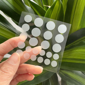 进口水胶痘痘贴防水便携隐形痘印贴不卡粉24粒/板