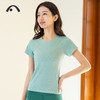 2025爱暇步春夏新品瑜伽运动健身跑步普拉提时尚运动短袖A33121NWF 商品缩略图12