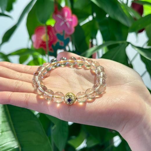 东岳金发晶单圈手串 商品图1