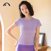 2025爱暇步春夏新品瑜伽运动健身跑步普拉提时尚运动短袖A33121NWF 商品缩略图8