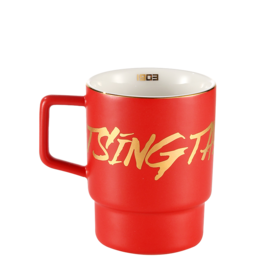 青岛啤酒博物馆 竹简创意马克杯简约陶瓷杯咖啡杯 青岛啤酒 官方文创