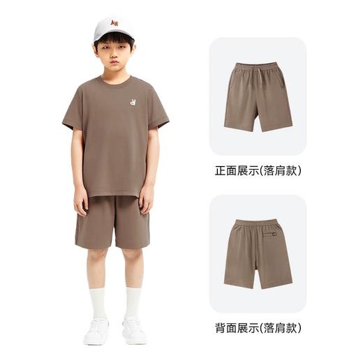 【超舒衣·宽松速干短T】男女童透气速干全棉T恤新款安奈儿童装实体店同款AM421874 商品图8