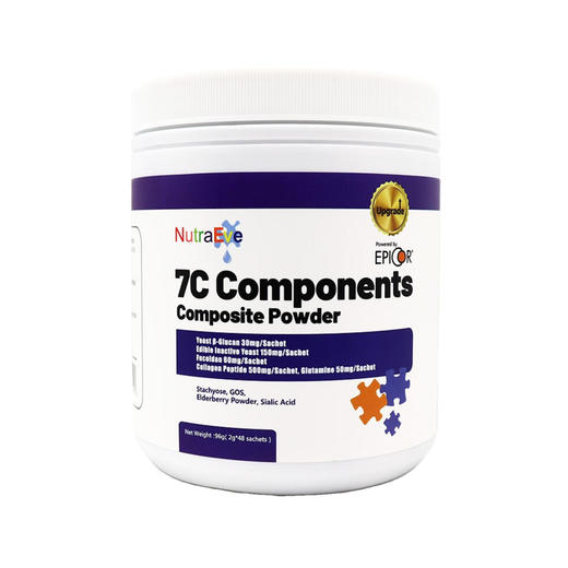 诺达益组件7C复合粉（金标）2g*48袋 防病毒平衡免疫力敏宝适用 商品图0