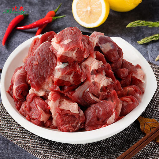 彩虹雨 生态牛肉  牛肉筋 500g 无抗生素 全国发货满额包邮 商品图3