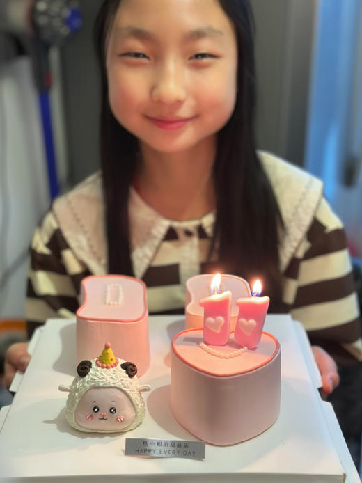 恬小姐11岁同款数字蛋糕白羊座蛋糕，请提前3天以上联系客服定制 商品图2