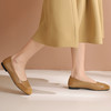西村名物2024年春季新款小方头底平跟圆口舒适单鞋奶奶鞋T24AE11051 商品缩略图6