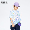 【实体店同款】男童老花衬衫翻领短袖上衣夏季新款安奈儿童装AB421734 商品缩略图2