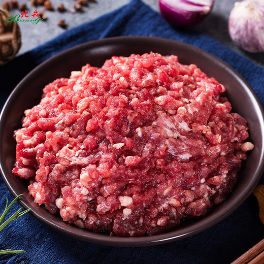 彩虹雨 生态牛肉 牛肉馅500g 全国发货满额包邮 商品图3