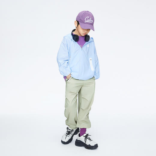 【实体店同款】男童运动Q弹夏季单裤裤子新款安奈儿童装AB426621 商品图3