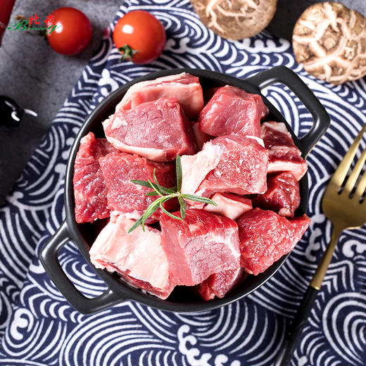 彩虹雨 生态牛肉  牛肉块 500g 无抗生素 全国发货满额包邮 商品图3