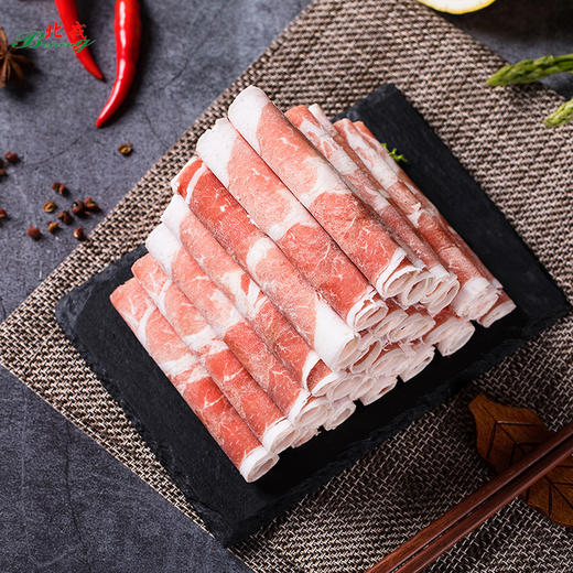 生态牛肉  肥牛片牛肉卷 500g 无抗生素只发京津冀 商品图3
