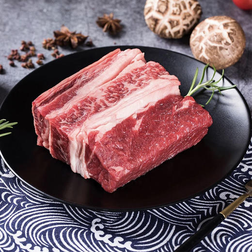 彩虹雨 生态牛肉 牛腩500g 无抗生素 全国发货满额包邮 商品图2