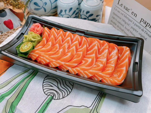 三文鱼脊背刺身大份（250g-260g）9-11片 商品图2