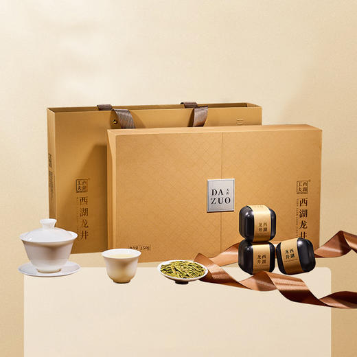 【2026明前头采特级春茶！】西湖产区 西湖工夫大作小罐茶 明前特级龙井茶 2026头采春茶 传统手工炒制春茶150g（12.5g*12罐）*1提 商品图3