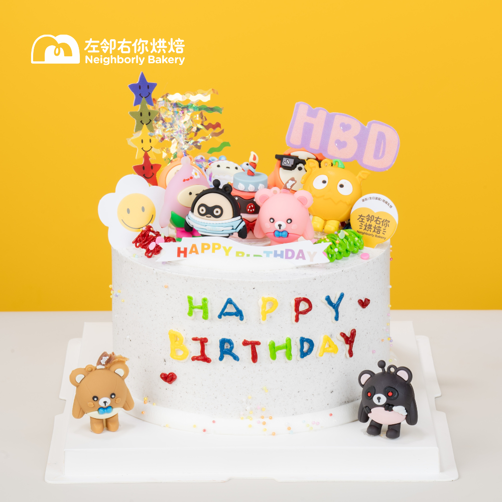 奥利奥蛋仔派对 · 动物奶油蛋糕