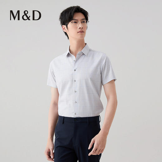 【名盾】梭织短袖衬衫MXBB10613A 商品图2