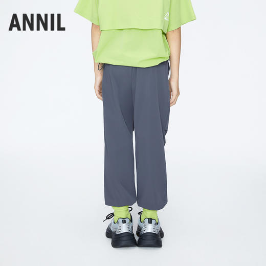 【实体店同款】男女童弹力运动裤单裤裤子夏季新款安奈儿童装AM426658 商品图2