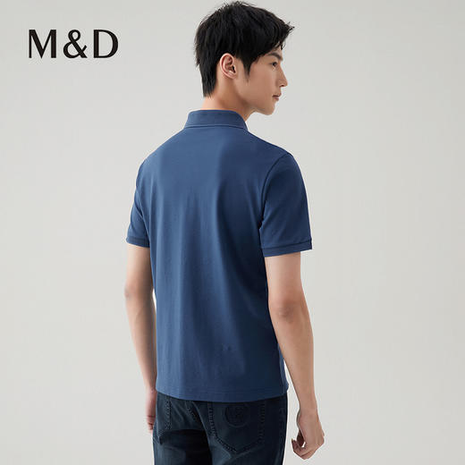 【名盾】翻领短袖T恤MXBL22608B 商品图2