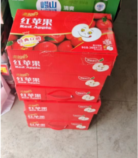 惠尔康红苹果汁一箱