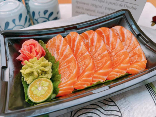 三文鱼脊背刺身中份（120g-130g）5-6片 商品图2