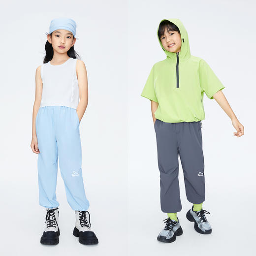 【实体店同款】男女童弹力运动裤单裤裤子夏季新款安奈儿童装AM426658 商品图3