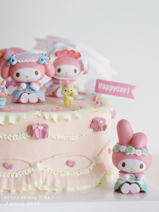 「美乐蒂·大集合」100%动物奶油（附图8寸·提前48小时预订） 商品图1