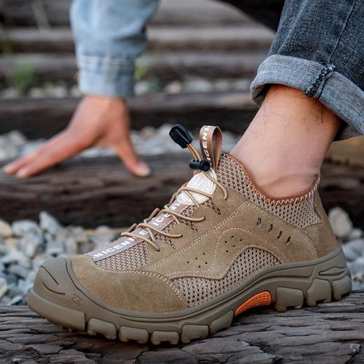 男女同款户外运动爬山越野登山鞋 耐磨橡胶大底劳保鞋（4-327） 商品图13