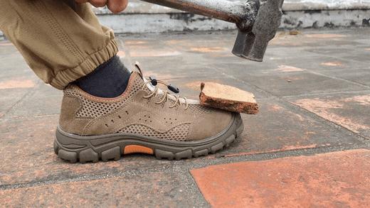 男女同款户外运动爬山越野登山鞋 耐磨橡胶大底劳保鞋（4-327） 商品图1