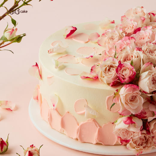 玫瑰瀑布蛋糕 | 36CAKE 商品图2