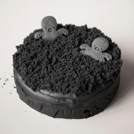 即将下架！升级版「摸鱼」草莓巧克力墨鱼汁蛋糕 商品图2