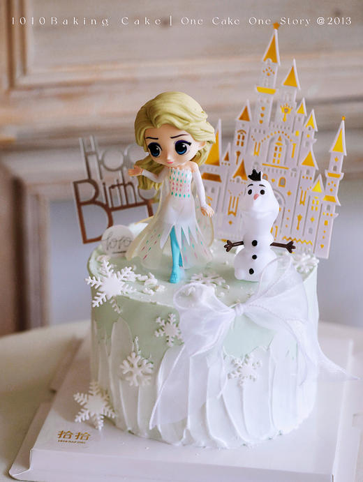 「冰雪奇缘·Elsa艾莎公主」100%动物奶油（附图6寸加高·提前8小时预订） 商品图2