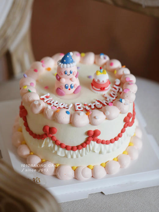 「星之卡比·公仔版」100%动物奶油（附图6寸·提前3天预订） 商品图0