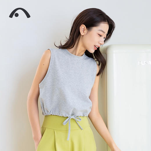 2025爱暇步春夏新品瑜伽运动健身跑步普拉提外穿背心A24019CA 商品图1