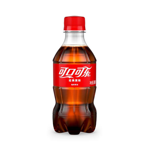 可口可乐碳酸饮料汽水 300ml/瓶  肥宅快乐水 商品图0