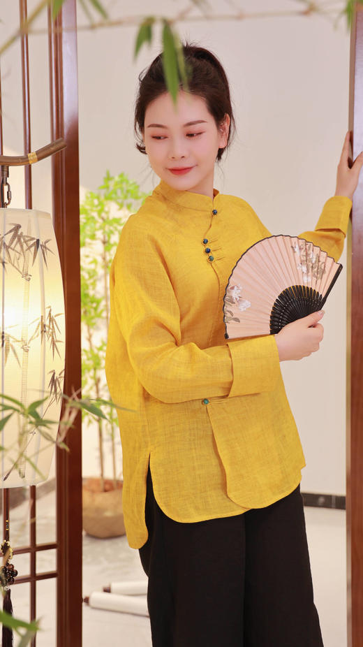 【线上专属】衬衫（24710286-黄河琉璃） 商品图1