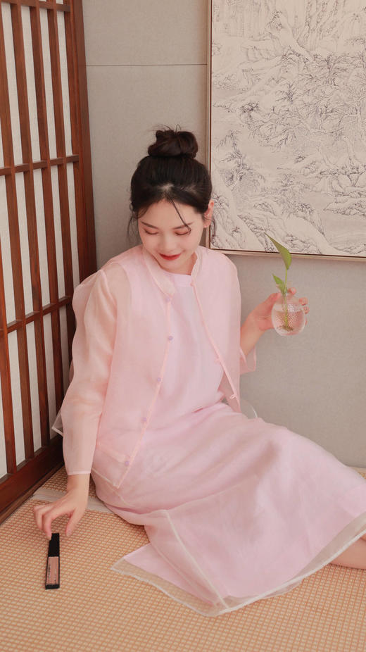 【抖音专属】宽吊带裙（24716319-盈盈） 商品图2