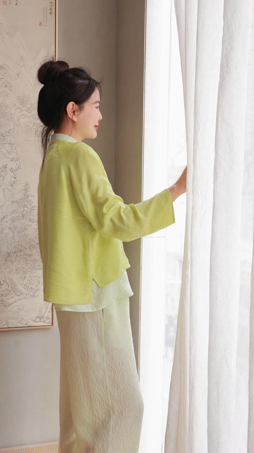 【抖音专属】【和光同尘】中式无袖马甲（24704527酂白） 商品图2