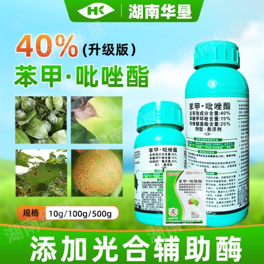 40%苯甲吡唑酯苯醚甲环唑吡唑醚菌酯葡萄白粉病农药杀菌剂杀病菌 商品图3