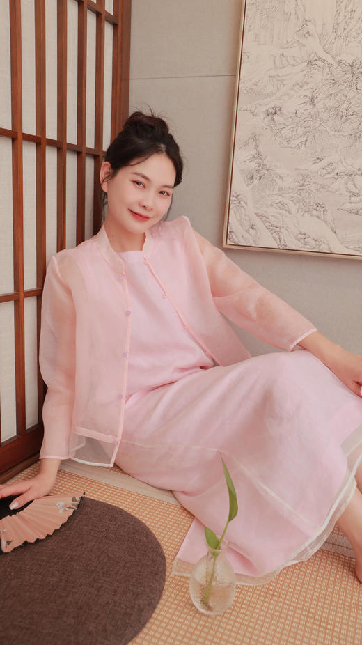 【抖音专属】宽吊带裙（24716319-盈盈） 商品图0