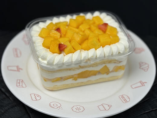 新鲜芒果盒子蛋糕（10点后陆续出） 商品图0
