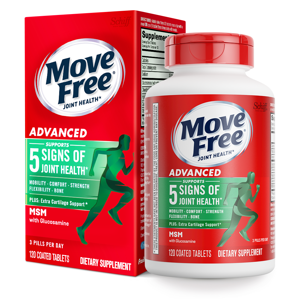 MoveFree氨糖维骨力 绿瓶120粒